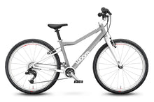 Load image into Gallery viewer, WOOM 5 24" Pedal Bike- moon gray- WeeBikeShop