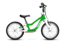 Load image into Gallery viewer, WOOM 1 Plus 14&quot; Balance Bike- green- Tikes BIkes