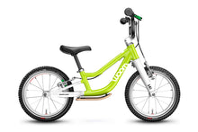 Load image into Gallery viewer, WOOM 1 Plus 14" Balance Bike- Lizard Lime