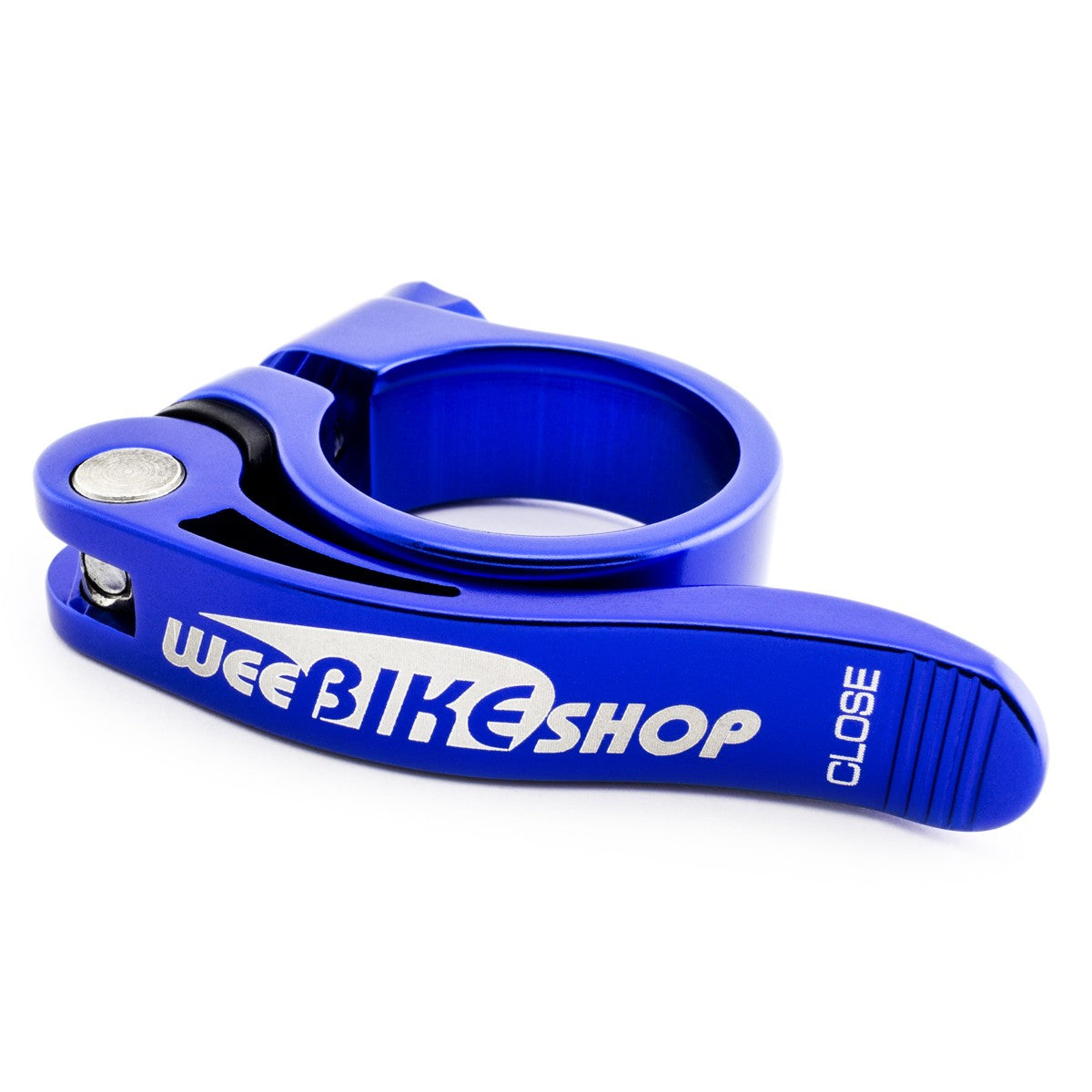 Collier De Selle Aluminium Bianchi - Début 2000 - Noir - Pour Tige 27.2mm / 31.8mm