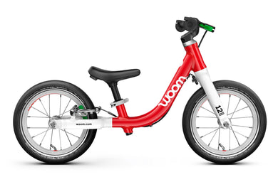 WOOM GO 1  Balance Bike- Woom Red-WeeBikeShop