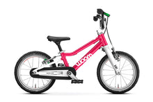 Load image into Gallery viewer, WOOM GO 2 Kids Bike 14&quot; Hot Pink-WeeBikeShop  