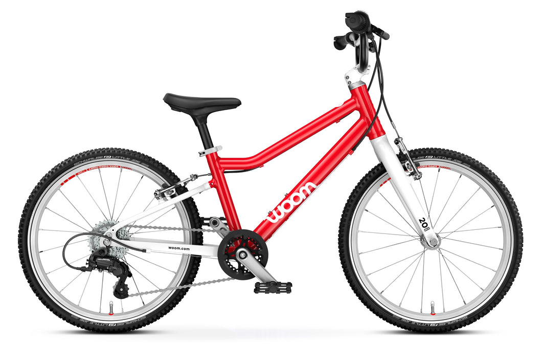 WOOM GO 4 Woom Red - WeeBikeShop