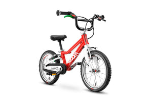 WOOM 2 14" Pedal Bike-red-WeeBikeShop