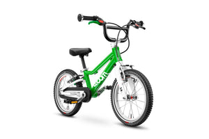 WOOM 2 14" Pedal Bike-green-WeeBikeShop