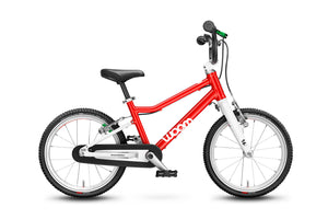 WOOM 3 16" Pedal Bike-red-WeeBikeShop