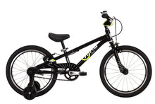 Load image into Gallery viewer, ByK E-350 Kids&#39; 18&quot; Bike with Training Wheels Boys Midnight Black