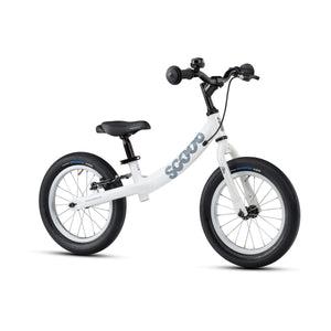 Ridgeback Scoot XL 14 inch White Balance bike by Weebikeshop