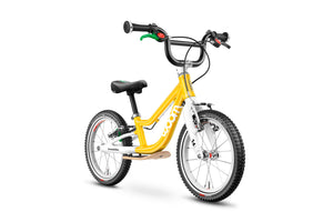 WOOM 1 Plus 14" Balance Bike- sunny yellow- WeeBikeShop