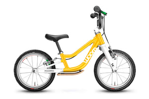 WOOM 1 Plus 14" Balance Bike- sunny yellow- Tikes BIkes