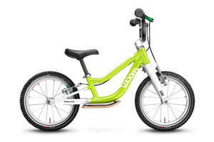 WOOM 1 Plus 14" Balance Bike- Lizard Lime