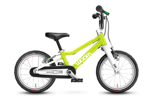 WOOM 2 14" Pedal Bike- Lizard Lime