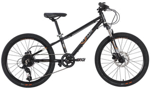 ByK E-450 MTBD Kids Mountain Bike 20-inch Disc Brakes and Suspension