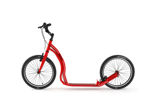 Yedoo Dragstr Alloy Adult Kick Scooter-Red