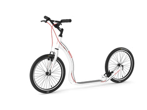 Yedoo Dragstr Alloy Adult Kick Scooter-White