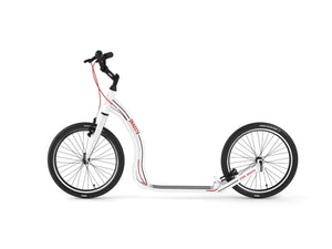 Yedoo Dragstr Alloy Adult Kick Scooter-White