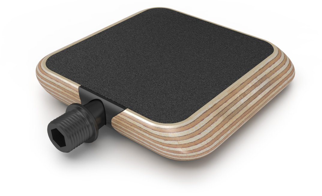 MOTO Wood Veneer Platform Pedals Classic – WeeBikeShop