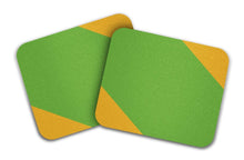 Load image into Gallery viewer, Moto Pedal Grip Tape Pads in Cool Designs-Green/Yellow